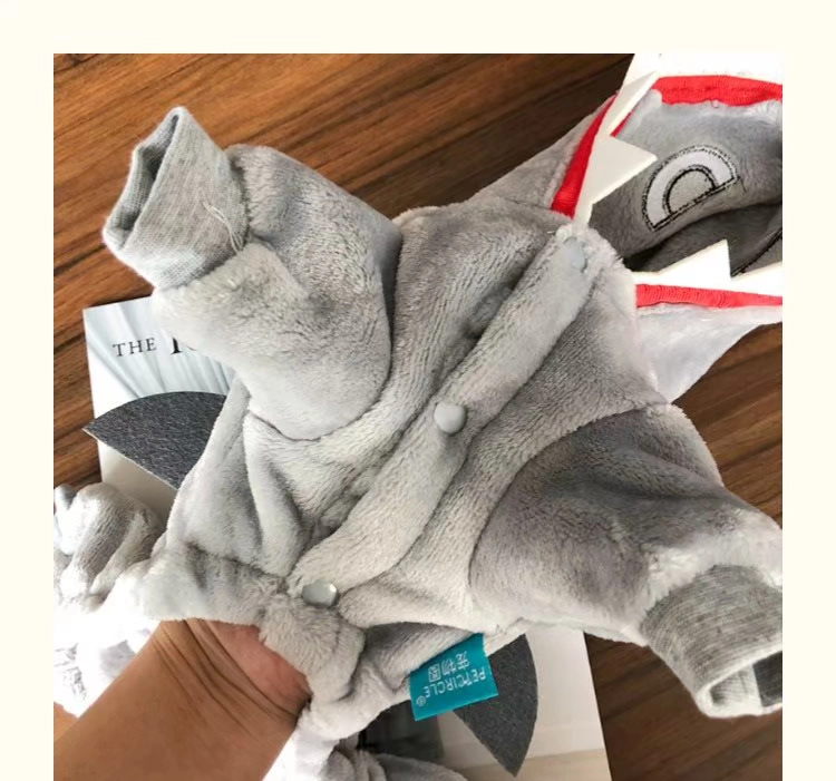 Teddy dog ​​dog pháp luật chiến đấu hơn Xiong Bomei mùa thu và mùa đông ấm áp lông cừu nhỏ bốn chân quần áo con chó cưng - Quần áo & phụ kiện thú cưng quần áo thú cưng size lớn