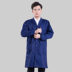 Haig Rui quần áo làm việc áo khoác dài màu xanh dài tay xử lý kho chịu mài mòn và bụi bẩn chống bụi che quần áo biểu tượng tùy chỉnh trắng 