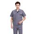 Workwear bộ của nam giới mùa hè mỏng ngắn tay điện cotton hàn chống cháy chống ngọn lửa hàn chịu mài mòn công nhân bảo hộ lao động tùy chỉnh 