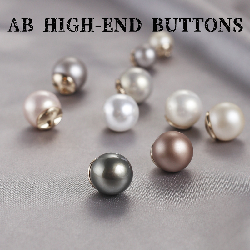 Dark Eye Pearl Buttons, Cheongsam Buttons, Sweater Tops, Clothing Decorative Buttons, Accessories, Women's Cardigan Shirts, Round Buttons