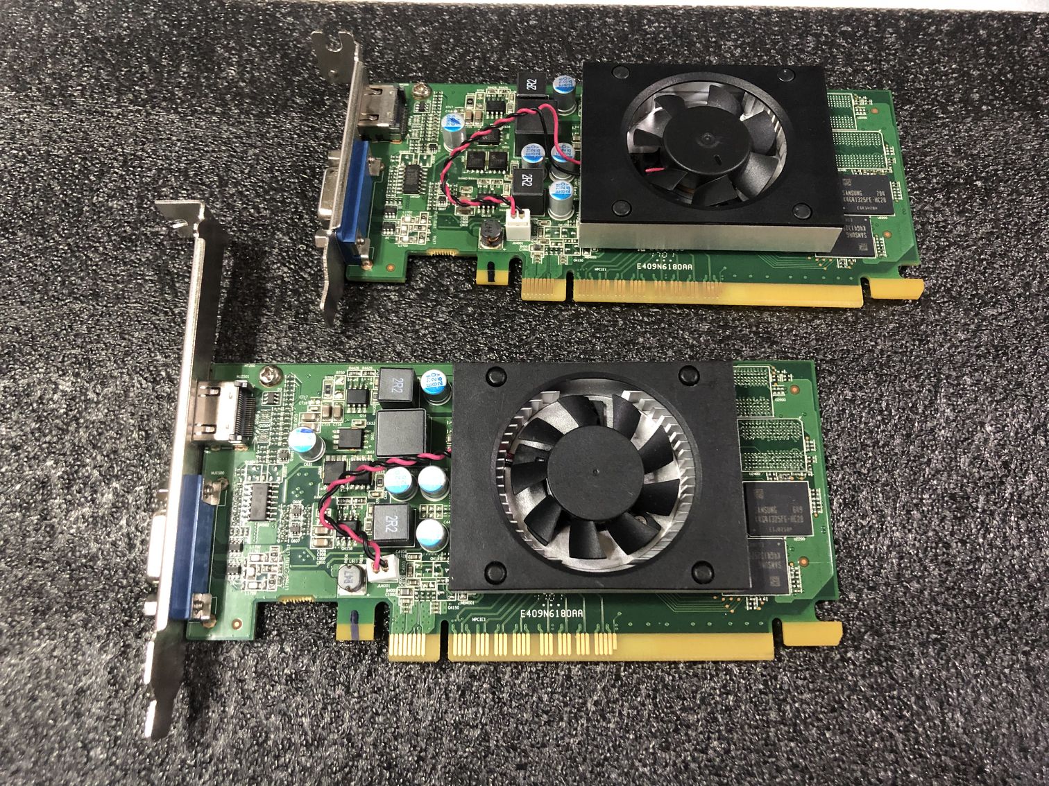 Original fit R5 340 1G graphics card machine unloader otherwise RX550 R7 350 GT 730