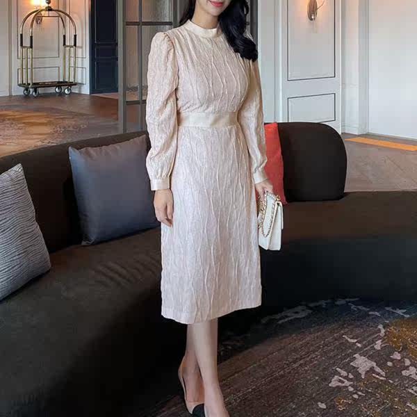 Rear waist butterfly knots for a fashion commute South Korean autumn and winter new