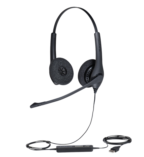 Jabra JABRA BIZ 1500 DUO Call Center Noise Cancelling Telephone Headset Customer Service Headset