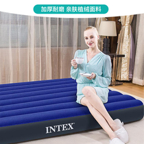 INTEX Inflatable mattress home double single floor outdoor camping portable thick car escort nap