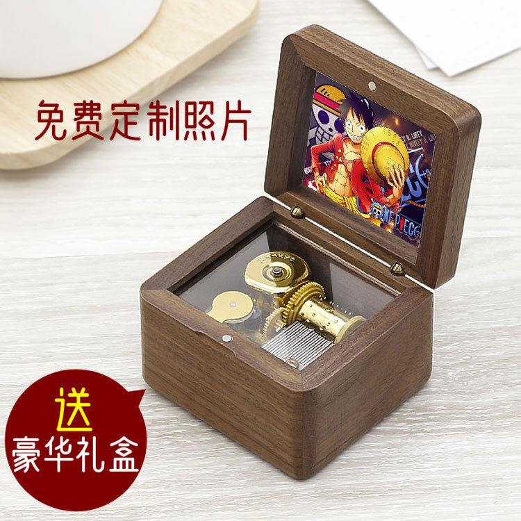 King of Thieves JOJO Fire Ninja Fifth Personality Anime 2nd Dollar surrounding wooden music box birthday gift