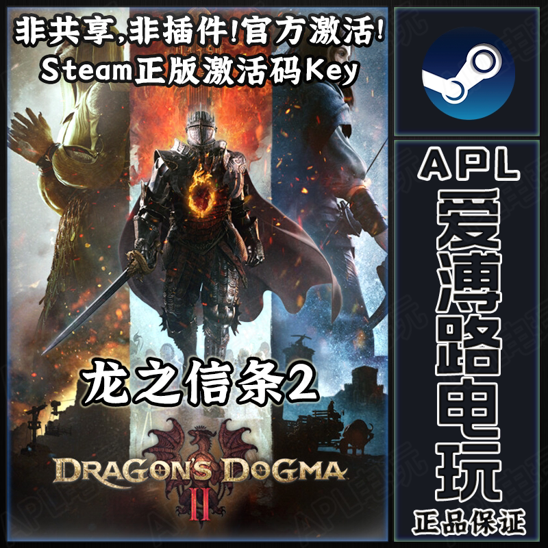 Steam Genuine Dragon's Dogma 2 Launch Edition Pc China Region Activation Code Cdkey