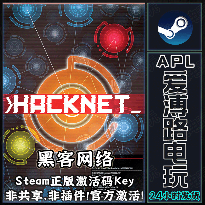 Steam Genuine Hacknet Hacker Network Chinese Pc Activation Code Cdkey for China Region