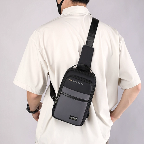 Нагрудная сумка, сумка на одно плечо, спортивный трендовый портативный рюкзак, небольшая сумка, ткань оксфорд