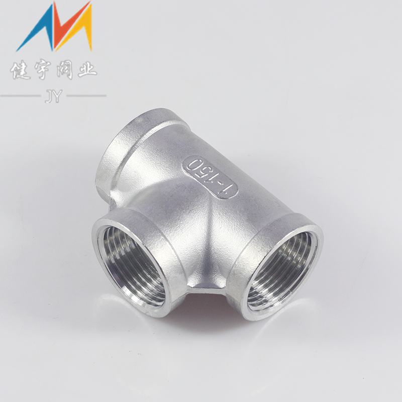 304 stainless steel tee joint water pipe inner wire joint thread buckle inner thread tee joint 4 points 6 points inner teeth