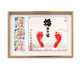 Сувенир, защитный амулет, детские отпечатки рук и ног, фотография