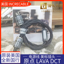 American original INCRECABLE origin LAVA DCT volcanic rock Frozen Fever power cord American standard goods