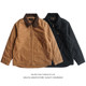 Detroit jacket 103828 cotton jacket for men j001 upgraded canvas workwear Ami Khaki jacket Detroit jacket 103828 cotton jacket for men j001 upgraded canvas workwear Ami Khaki jacket
