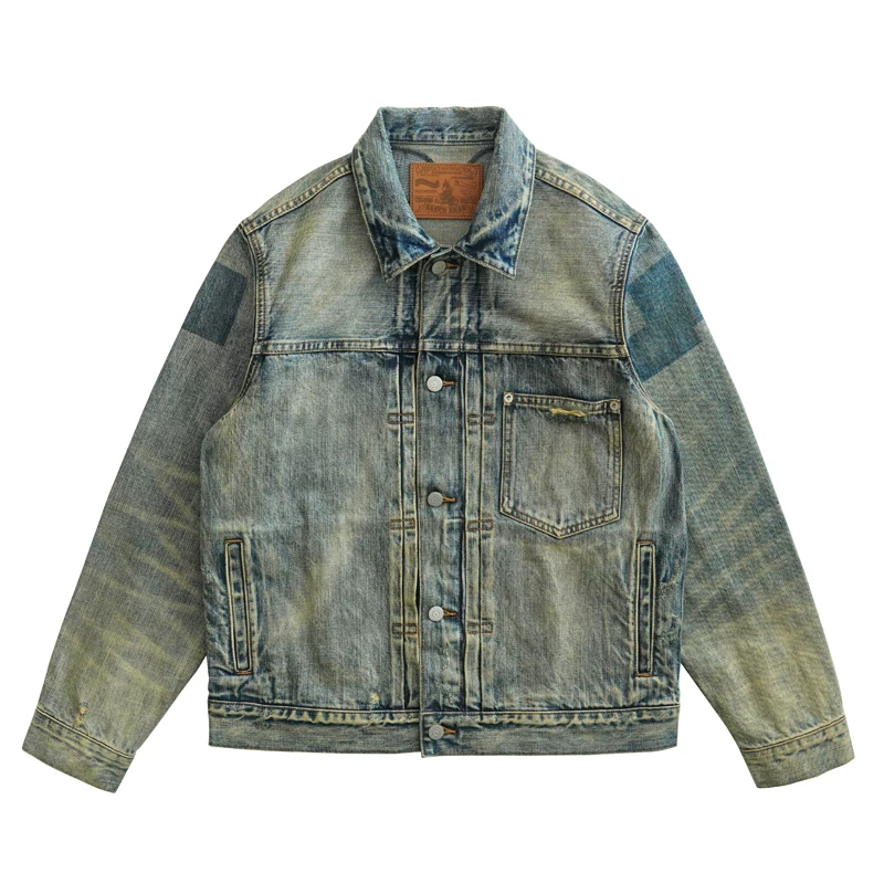 Denim retro cotton jacket