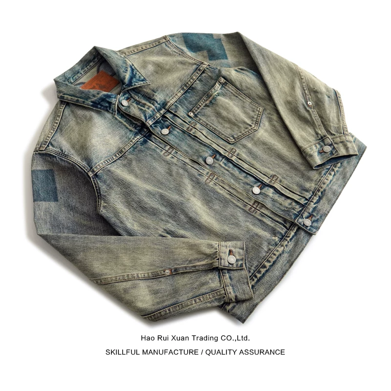 Denim retro cotton jacket