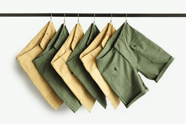 Ngâm nước sốt USMC P44 Mỹ quần short Mỹ retro gió quân yếm VINTAGE quần short giản dị áo thể thao nam