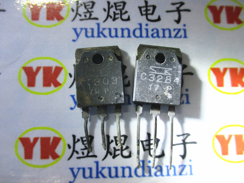 Original IMPORTED UNLOADER A1303 C3284 Audio power amplifier pair tube 2SA1303 2SC3284 2 6 yuan pair