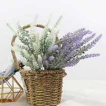 ins wind simulation lavender Nordic sage fake flower Provence flower green plant coffee table decoration decoration