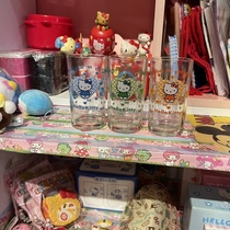 Japan Sanrio hello Kitty glass collection rare