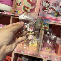 Japans Fujiya milk girl x Kitty ornaments the color is as shown