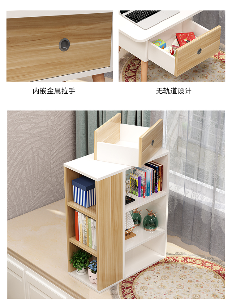 cửa sổ Bay tatami sill tủ bảng nhỏ kệ tủ sách kết hợp sáng tạo của ban công phòng ngủ tủ sách nhỏ tủ bàn - Buồng mẫu tủ quần áo