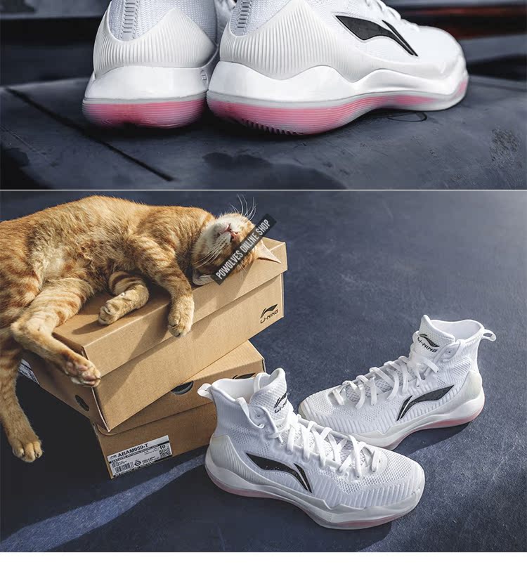 Li Ning tài trợ giày thể thao CBA 驭 đẹp trai 11 cao và thấp giúp người chơi phiên bản PE hỗ trợ hổ vẩy tại chỗ đặc biệt cung cấp tóc thứ hai giày thể thao nam adidas