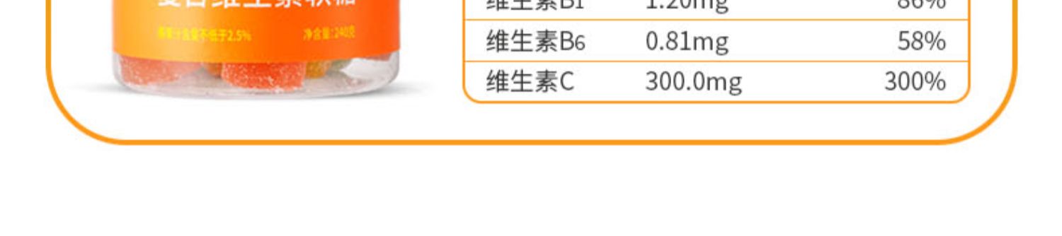 【屈臣氏】安倍维生素C+E软糖多种维生素