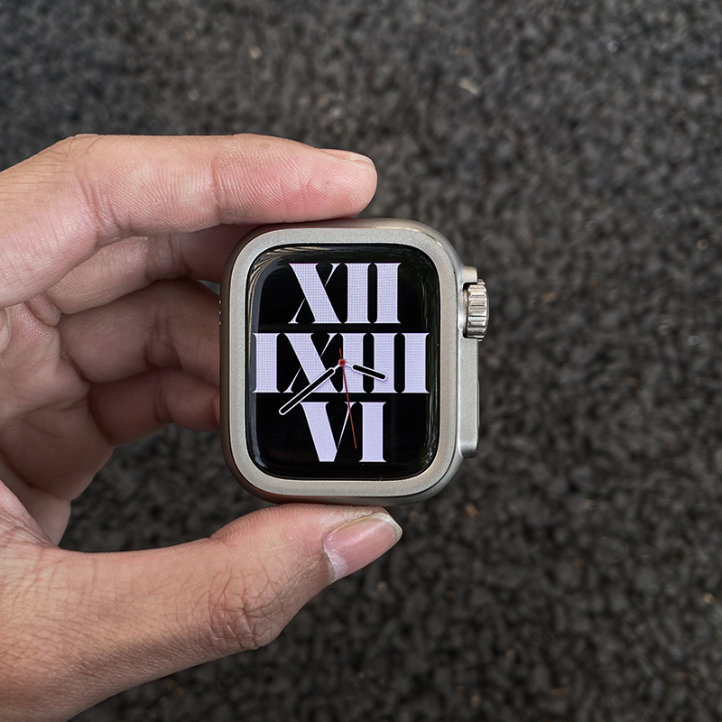 Benyee Metal Protective Case Film Titanium Color Ultra3 Suitable for iWatch Apple Watch S11