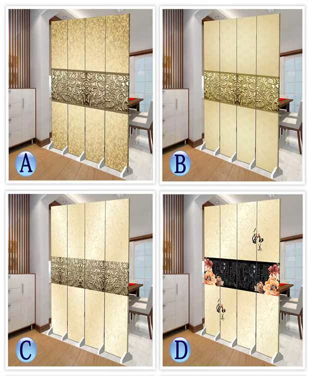 Trung Quốc màn hình phân vùng khách sạn gỗ rắn phòng khách di chuyển phòng ngủ đơn giản hiện đại hiên đơn giản gấp vải màn hình gấp - Màn hình / Cửa sổ vách ngăn gỗ
