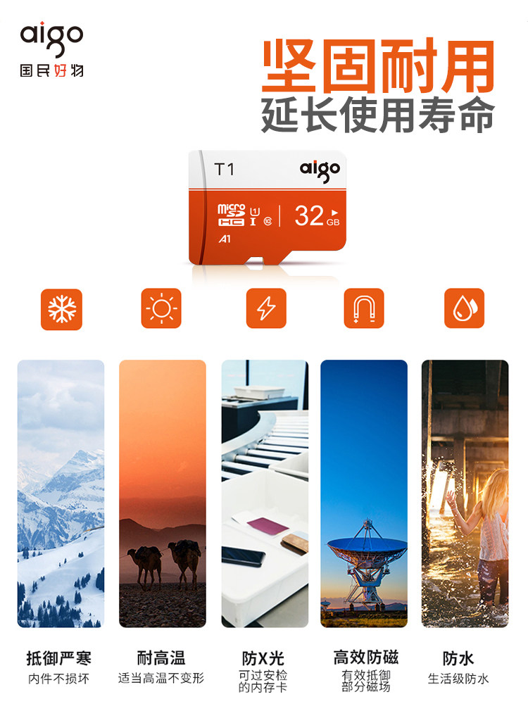 Patriot Memory Card 32g High-Speed Micro Sd Card 64g Driving Recorder Tf Card Mobile Phone Memory Card 256g