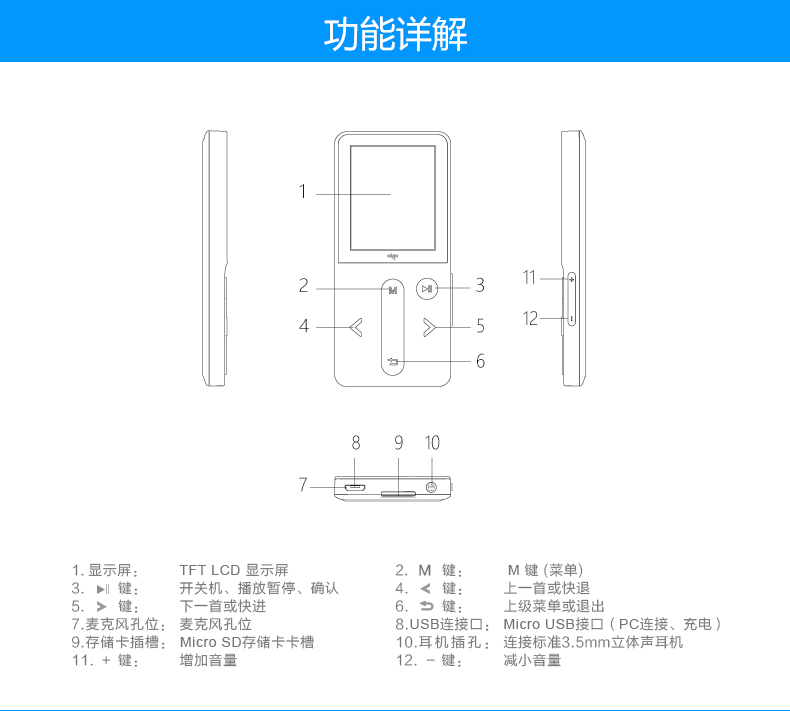 Máy nghe nhạc yêu nước mp3 Học sinh nam và nữ Walkman nghe tiếng Anh mp4 E-book xách tay thể thao mini dễ thương đọc tiểu thuyết ghi mp5 xác thực lossless hifi siêu mỏng - Máy nghe nhạc mp3 