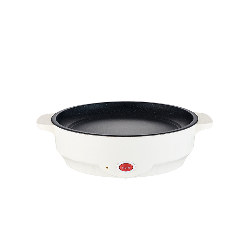 Small power multi-function plug-in frying pan without stick bottom frying pan electric cooker household mini-electric griller
