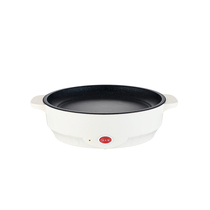 Small power multifunction plug-in electric frying pan non-stick flat-bottomed frying pan Dormitory Electric Hot Pan Home Mini Electric Grill Pan