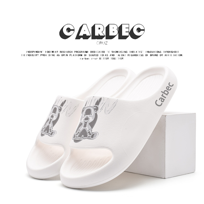 Carbec Cruz Slippers New Model Violent Bear 2025 Silent Sleep Grade Couple Bathroom Non-Slip Home Soft Sole