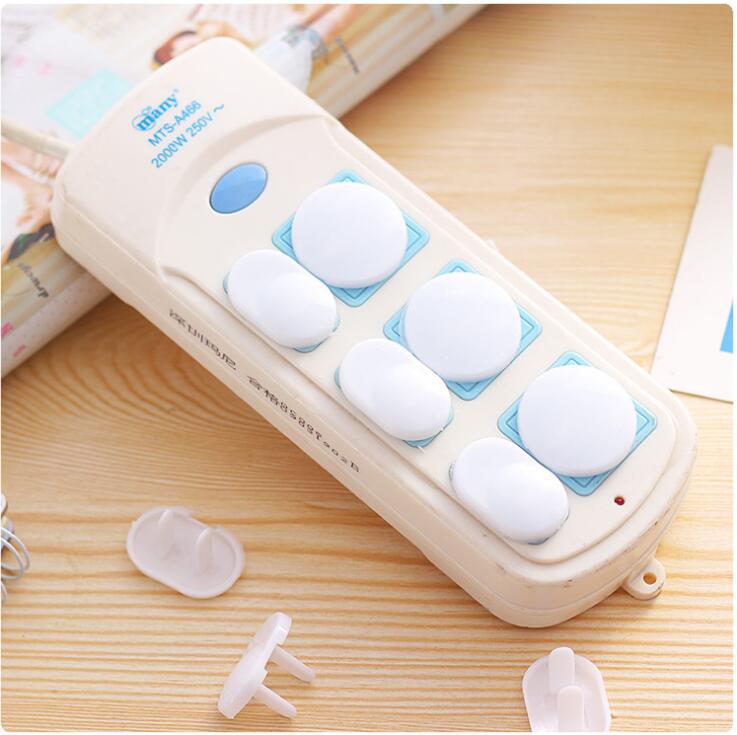 (10) anti-electrocution protection for infant child safety socket protection cover socket 2 plugs three holes 3 phases