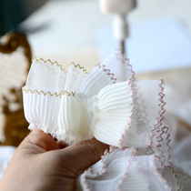 Homeless snow spinning mesh gold line dog tooth 5CM