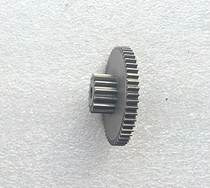 Metal gear 15 teeth 0 8 die 55 teeth 0 6 die shaft hole 4mm loose with double tooth variable speed reduction gear