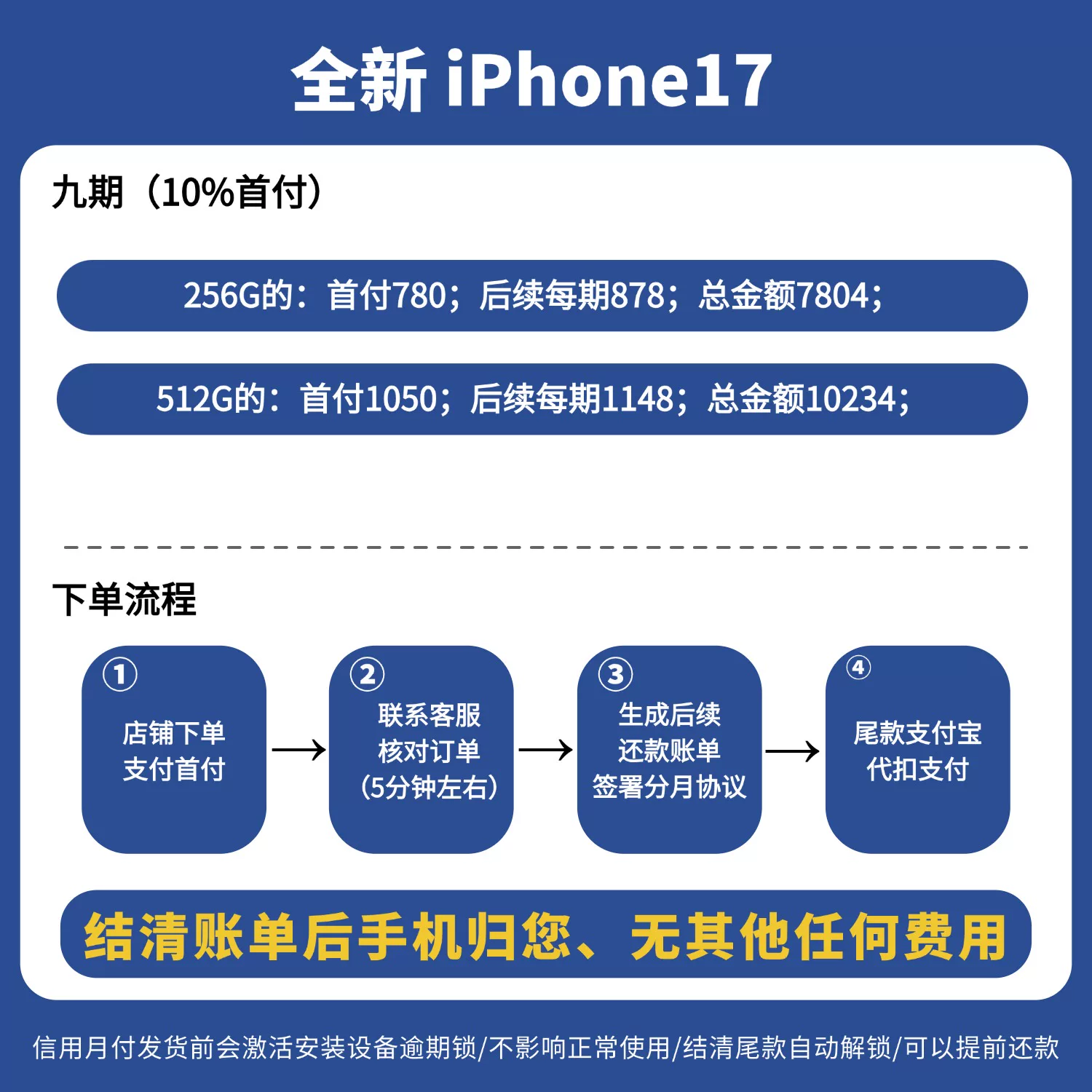 Apple, iphone 17, genuine mobile phone, 6.3 inch