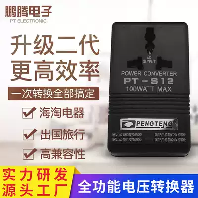 Two-way inverter interchange (AC) 100W AC transformer charger 220V variable 110V