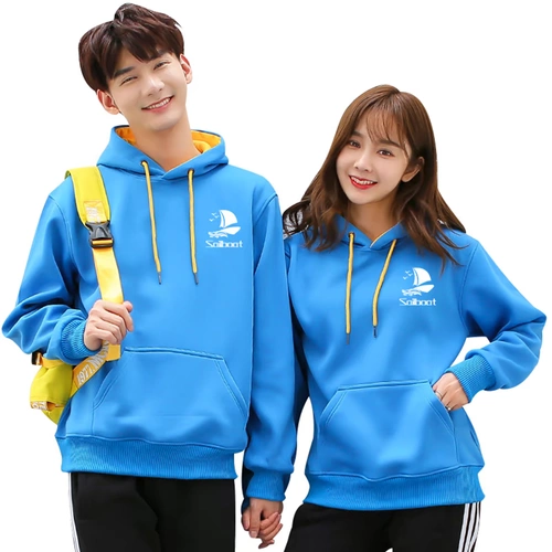 Куртка, толстовка с капюшоном, оберег на день рождения для работы, делается под заказ, в корейском стиле, с печатью вашего логотипа