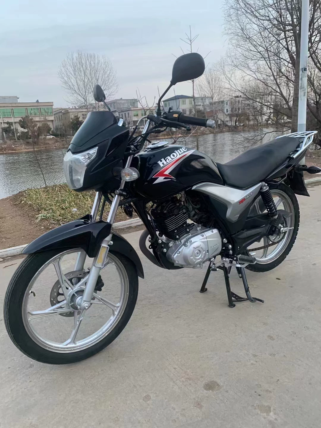 Оригинальный Руи Шан улица мотоцикл EN125CC мотоцикл мотоциклы Suzuki кросс-езда мужская и женская мобильность держатель топлива запуск автомобиля