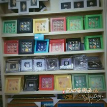 Natural conch shell photo frame yellow left-handed snail craft art painting Fashion home decoration ornaments landscaping collection