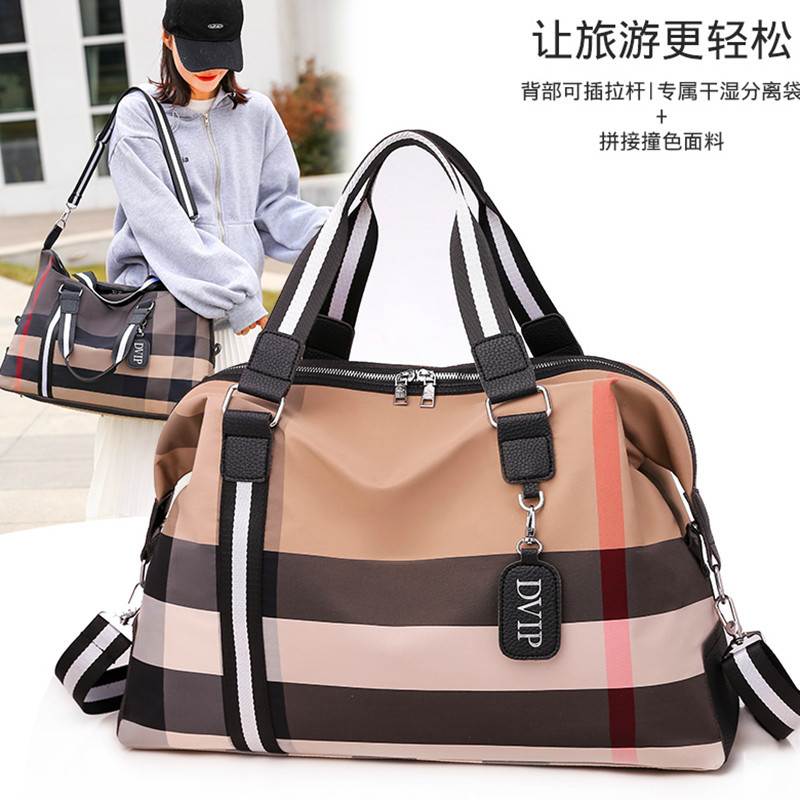 Travel Bag for Women, Short-Distance Luggage Bag, Korean Style Large-Capacity Travel Bag, 2020 New Model, Popular Online, for Business Trips and Fitness, Handbag