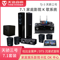 Winner Tianyi Tianjiao No. 3 Home Theater Panoramic Sound 7 1 Mid-set Surround Speaker Shadow K Set