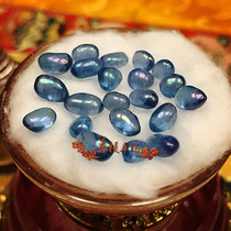 Shakyamuni transformed into a solid child dream light blue large particles 6-8mm bound for the Stupa for 10 yuan a piece