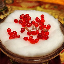 Shakyamuni transformed into a solid red 7-8mm large particle binding for the Stupa for 10 yuan a piece