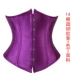 Lưới màu đỏ cung điện corset girdle corset thắt lưng nữ thắt lưng tạo tác 26 xương thép giảm béo cơ thể định hình đai bụng - Đai giảm béo