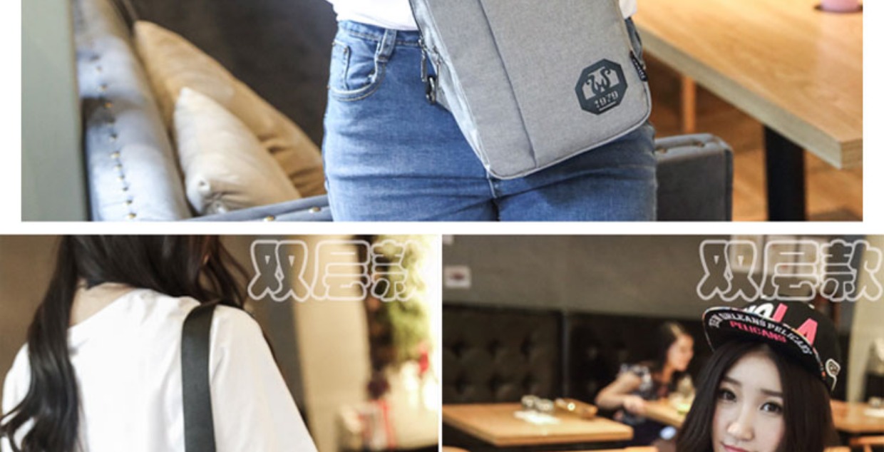 Túi ngực nam phiên bản Hàn Quốc của túi thủy triều Túi Messenger xu hướng giản dị túi nhỏ ba lô túi eo túi đeo vai nam túi balo đựng laptop