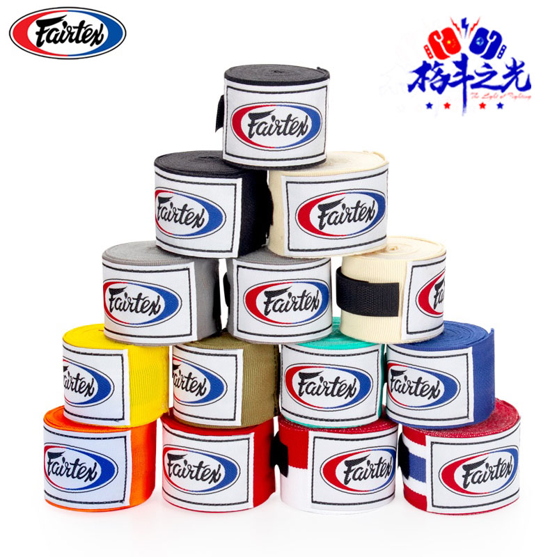 Fairtex Thai Boxing bandages 4 75 m armages with male and female entangled belts for training to train the fighting prose bandages