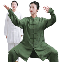 Jingyis new 2024 high-end Tai Chi suit for women Chinese style Tai Chi practice suit for men martial arts performance suit for spring and autumn