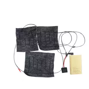Carbon fiber heating system DIY heating system for heated jacket